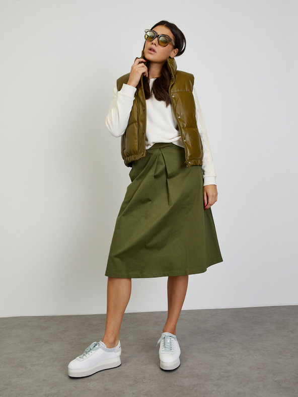 ZOOT.lab Dámska khaki sukňa ZOOT.lab Kinga