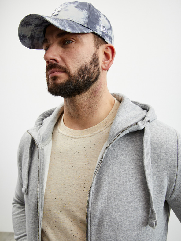 ZOOT.lab Šedá pánska základná žíhaná mikina na zips ZOOT.lab Michael