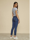 ZOOT.lab Modré dámske džínsy slim fit strihu ZOOT.lab