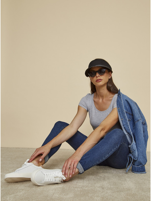 ZOOT.lab Modré dámske džínsy slim fit strihu ZOOT.lab