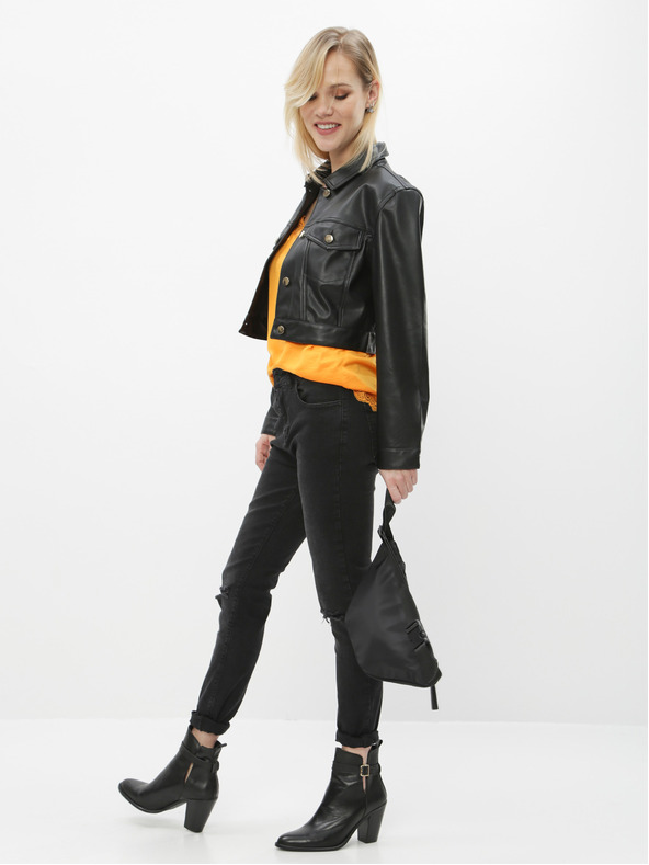 ZOOT.lab Čierne dámske slim fit džínsy ZOOT.lab