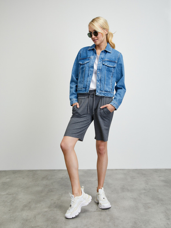 ZOOT.lab Šedé dámske pruhované tepláky ZOOT.lab Abi