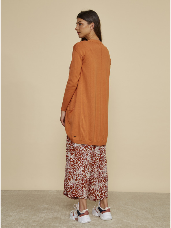 ZOOT.lab Oranžový dámsky základný sveter ZOOT.lab Gita