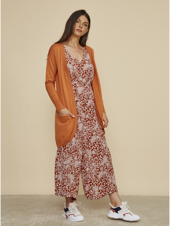 ZOOT.lab Oranžový dámsky základný sveter ZOOT.lab Gita