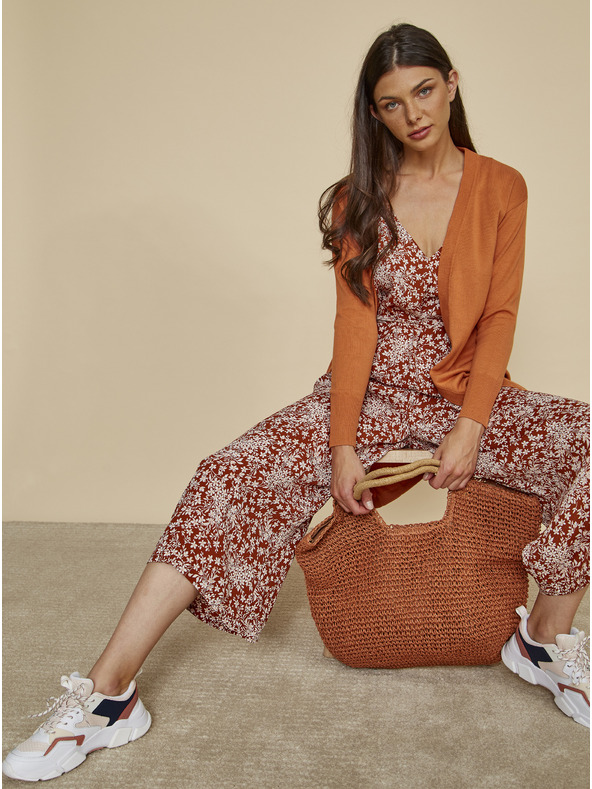 ZOOT.lab Oranžový dámsky základný sveter ZOOT.lab Gita