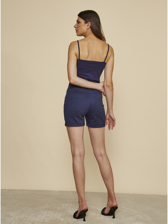 ZOOT.lab Tmavomodré dámske šortky ZOOT.lab Paige