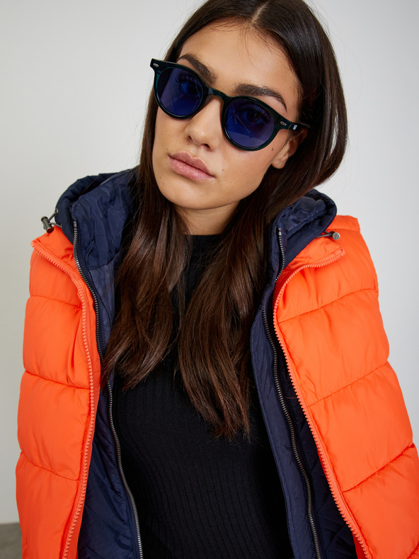 ZOOT.lab Tmavomodrý dámsky prešívaný kabát ZOOT.lab Molly