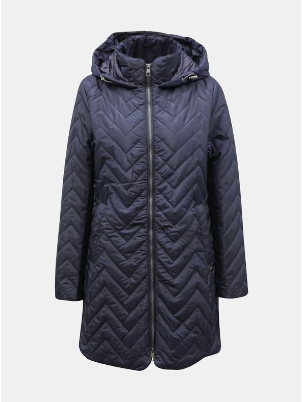 ZOOT.lab Tmavomodrý dámsky prešívaný kabát ZOOT.lab Molly