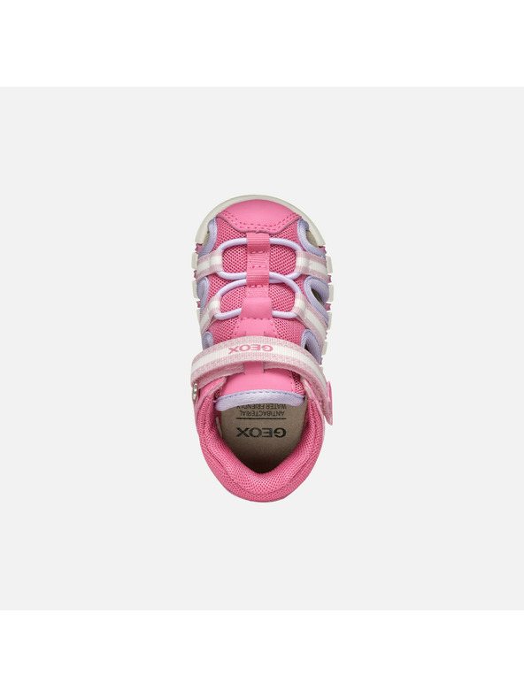Geox Dievčenské prvé kroky Geox Iupidoo Ružová