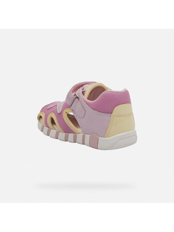Geox Dievčenské prvé kroky Geox Iupidoo Ružová