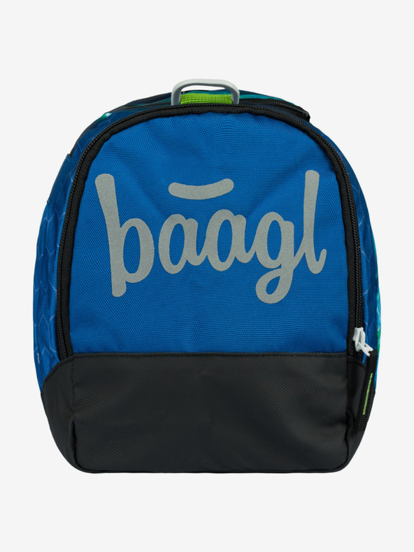 BAAGL  Modrá detská športová taška Futbal Lopta Baagl