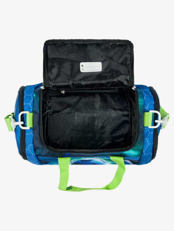 BAAGL  Modrá detská športová taška Futbal Lopta Baagl