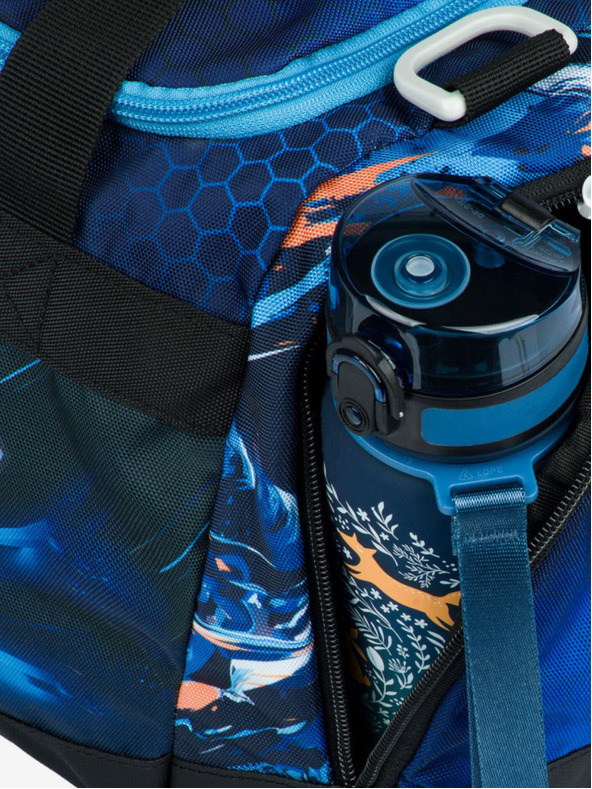 BAAGL  Modrá Detská športová taška Motorka Baagl