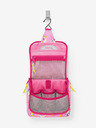 Reisenthel Ružová dievčenská kozmetická taška s motívom slona Reisenthel Toiletbag S Kids Abc friends pink