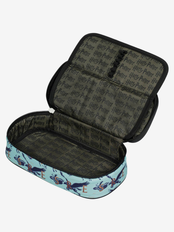 BAAGL  Modrá školská taška Baagl Harry Potter Fantastické zvery