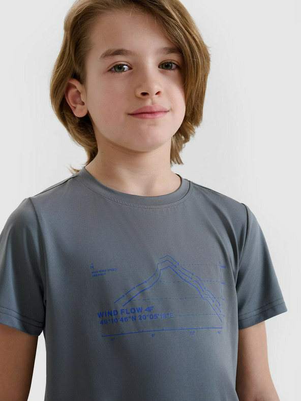 4F Chlapčenské funkčné tričko 4F