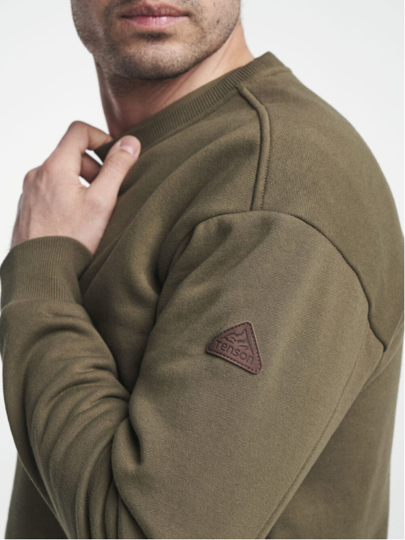 Tenson Pánska mikina TENSON Himalaya Crew M khaki