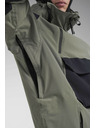 Tenson Pánska Snowboardová bunda Colourwear Foil M Sivozelená