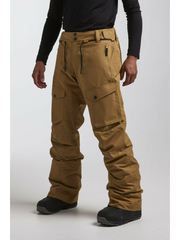 Tenson Pánske Snowboardové Nohavice Colourwear Flight M Svetlo Hnedé