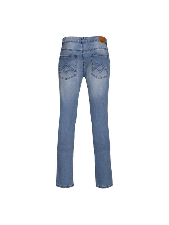 NAX Pánske džínsy NAX HUG vintage indigo