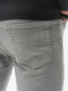 Ombre Clothing Šedé pánske džínsy Ombre Clothing P1058