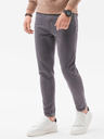 Ombre Clothing Tmavosivé pánske džínsy Ombre Clothing P1058