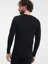 Tenson Pánske funkčné tričko s dlhým rukávom TENSON Himalaya Baselayer Merino Top M čierne