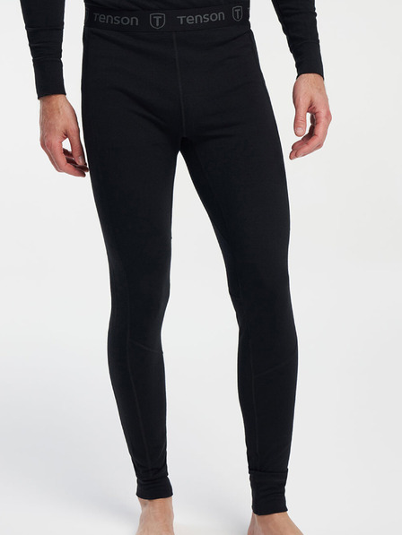 Tenson Pánske funkčné nohavice TENSON Himalaya Baselayer Merino Tights M čierne