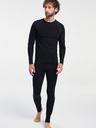 Tenson Pánske funkčné nohavice TENSON Himalaya Baselayer Merino Tights M čierne
