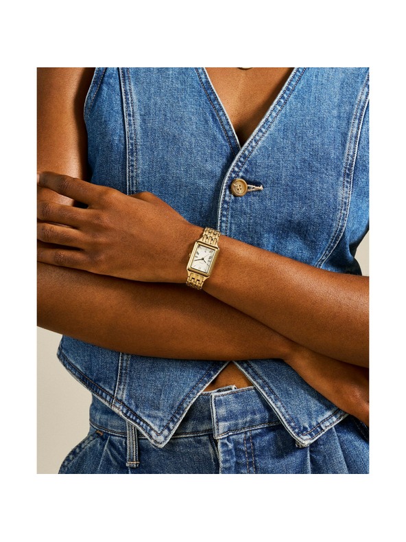 Fossil Dámske hranaté hodinky Fossil RAQUEL ES5220