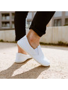 Vasky Dámske kožené barefoot biele Vasky Barefoot Lerry
