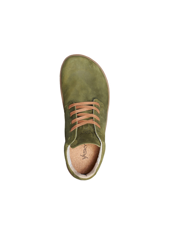 Vasky Dámske kožené barefoot zelené Vasky Terry Green