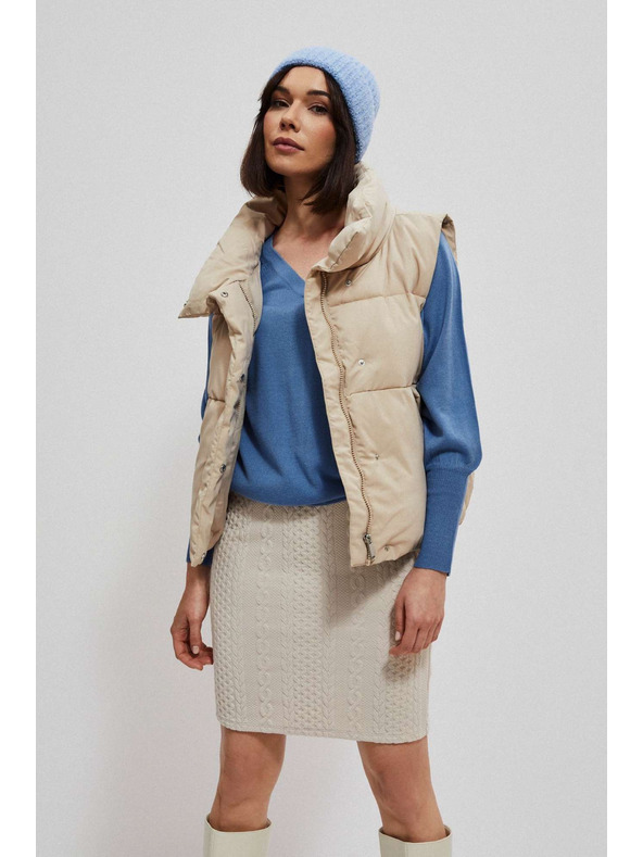 Moodo Svetlo modrá dámska čiapka Moodo