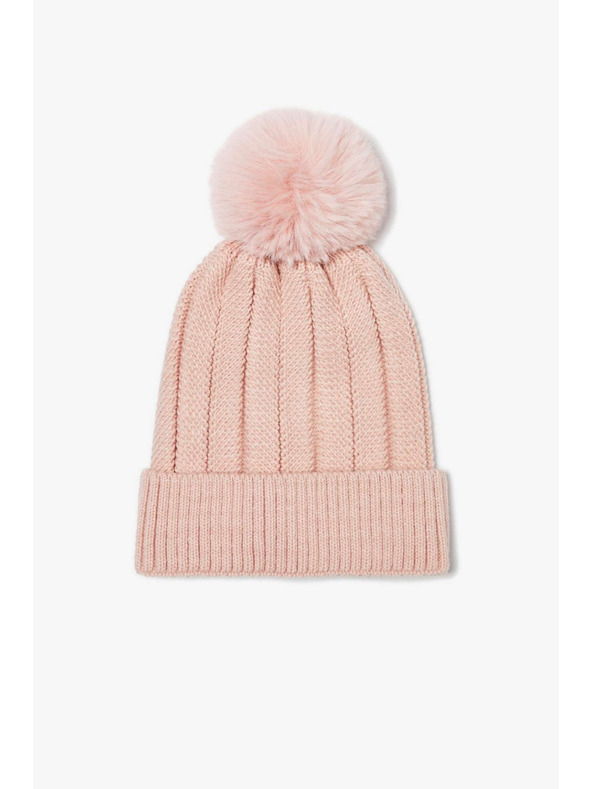 Moodo Svetlo ružová dámska čiapka Moodo