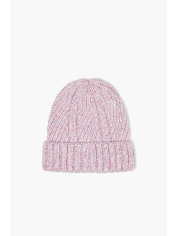 Moodo Svetlo ružová dámska čiapka Moodo