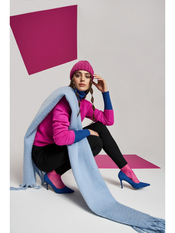 Moodo Ružová dámska čiapka Moodo