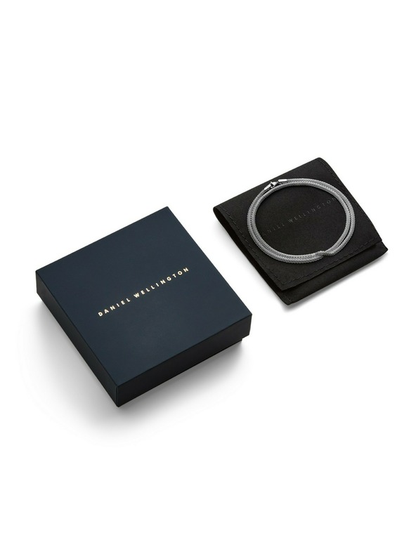 Daniel Wellington Strieborný oceľový retiazka Daniel Wellington Mesh DW00401098