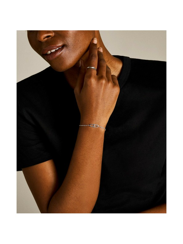 Fossil Dámsky oceľový náramok Fossil JFS00637040