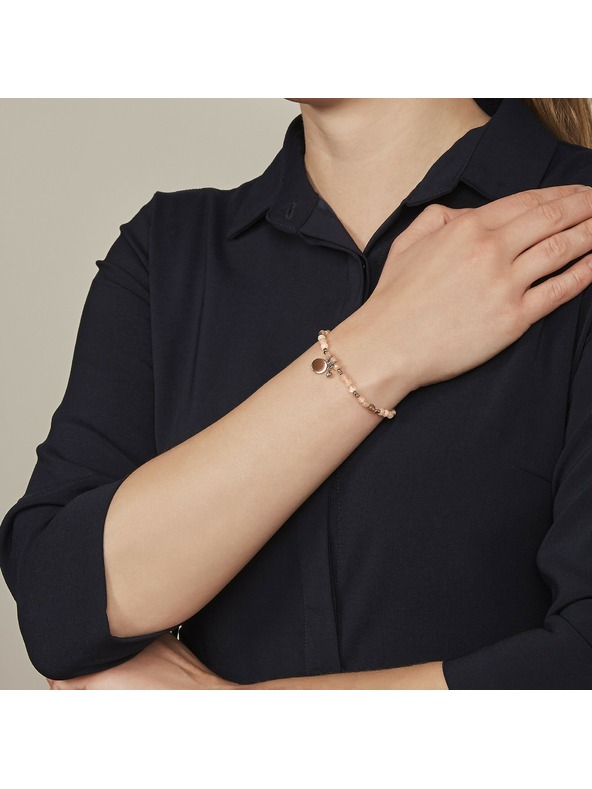 Fossil Dámsky náramok s mesačným kameňom Fossil