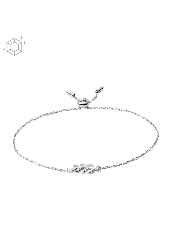 Fossil Dámsky strieborný náramok Fossil JFS00484040