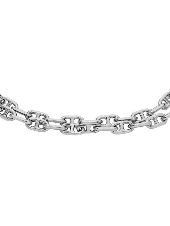 Fossil Dámsky dvojitý oceľový náramok Fossil D-Link JA7245040