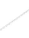 Rosefield Rosefield náramok striebornej farby Heart Chain JBHCS-J683