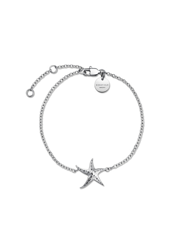 Rosefield Dámsky rhodiovaný náramok Rosefield JBSBS-J829
