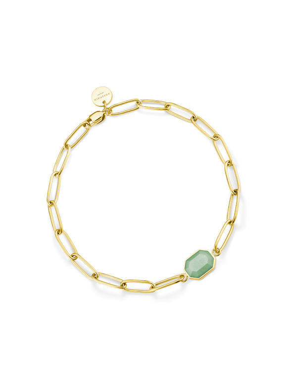 Rosefield Rosefield náramok v zlatej farbe Geometric Gemstone JBGGG-J662