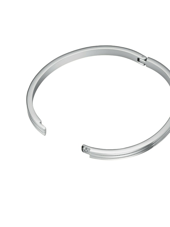 Rosefield Rosefield dámsky pevný náramok rhodiovaný JBSCS-J1038