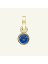 Rosefield Rosefield prívesok zlatej farby Birthstone September farba