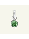 Rosefield Rosefield prívesok striebornej farby Birthstone August farba