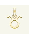 Rosefield Rosefield prívesok zlatej farby Zodiac Symbol Býk