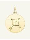 Rosefield Rosefield prívesok zlatej farby Zodiac Coin Strelec