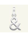 Rosefield Rosefield prívesok Symbol Ampersand v striebornej farbe